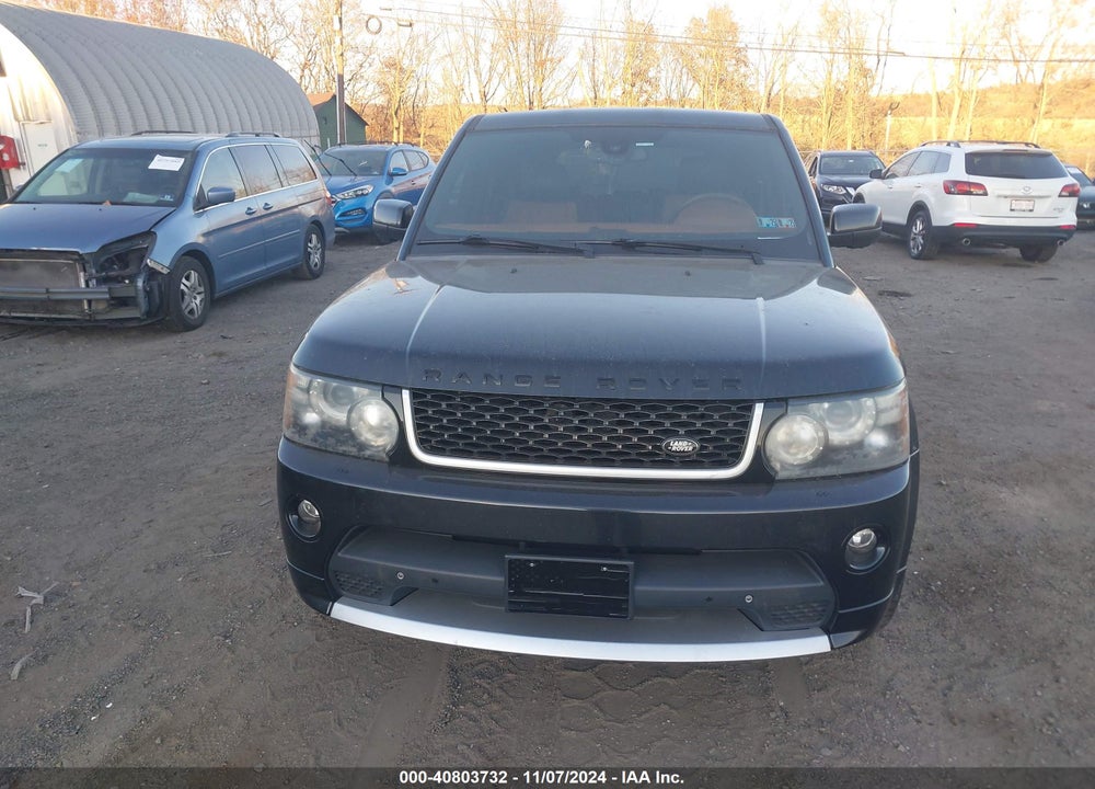 2012 LAND ROVER RANGE ROVER SPORT SUPERCHARGED VIN: SALSP2E42CA731144