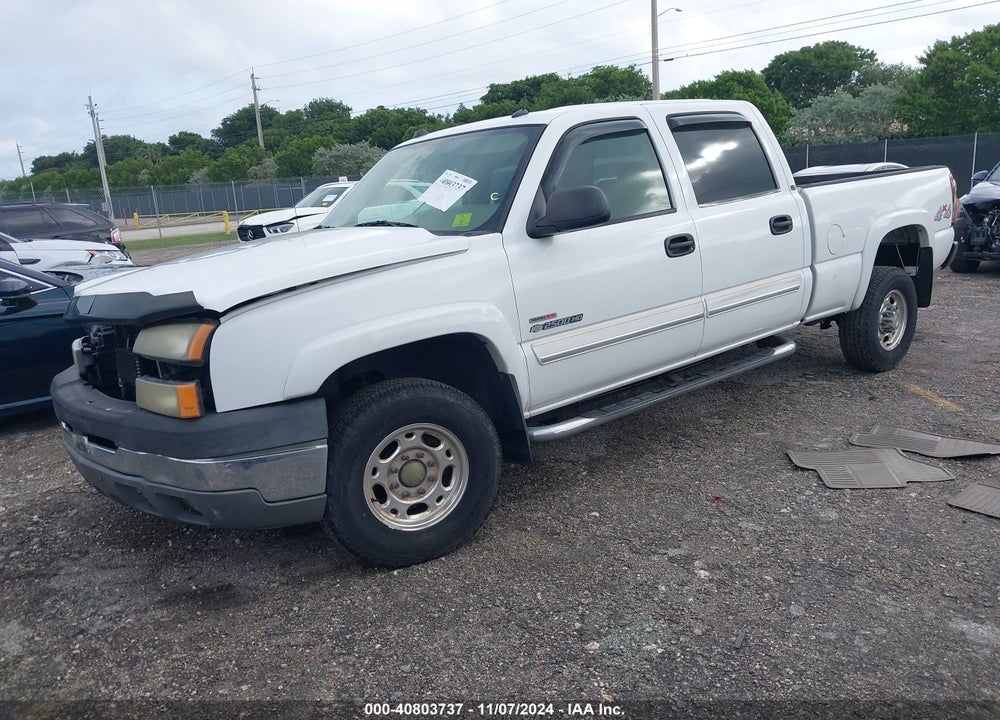 2005 CHEVROLET SILVERADO 2500HD LT VIN: 1GCHK23255F837613