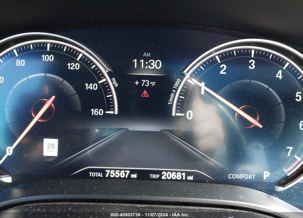 2018 BMW 540I XDRIVE VIN: WBAJE7C58JG891425