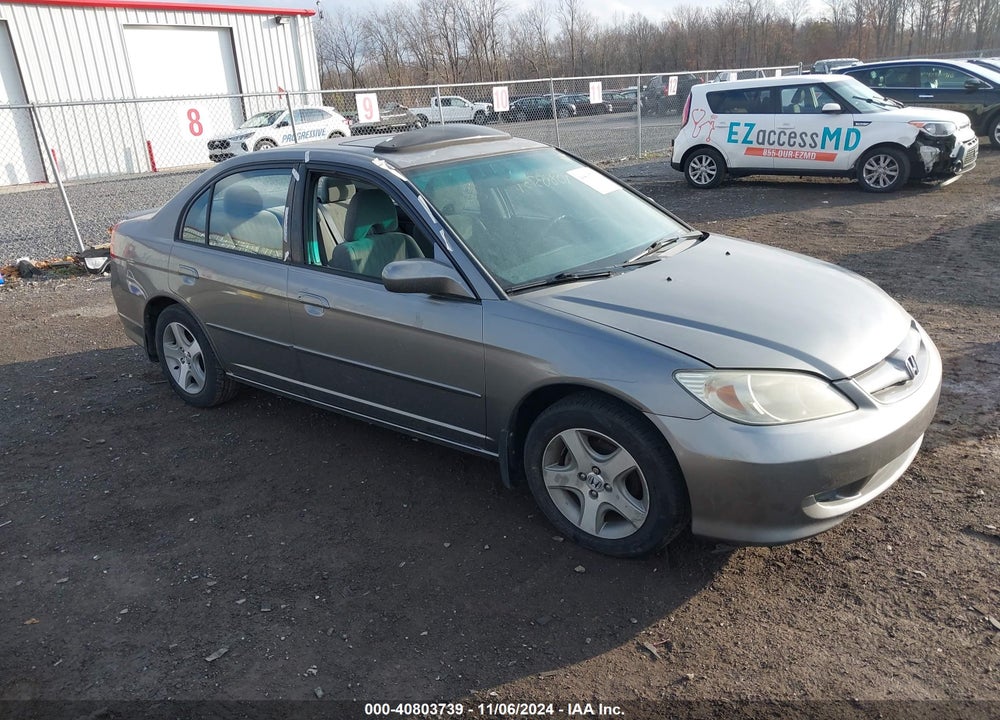 2005 HONDA CIVIC EX VIN: 2HGES26745H548619