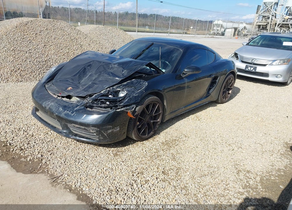 2018 PORSCHE 718 CAYMAN VIN: WP0AA2A85JK261423