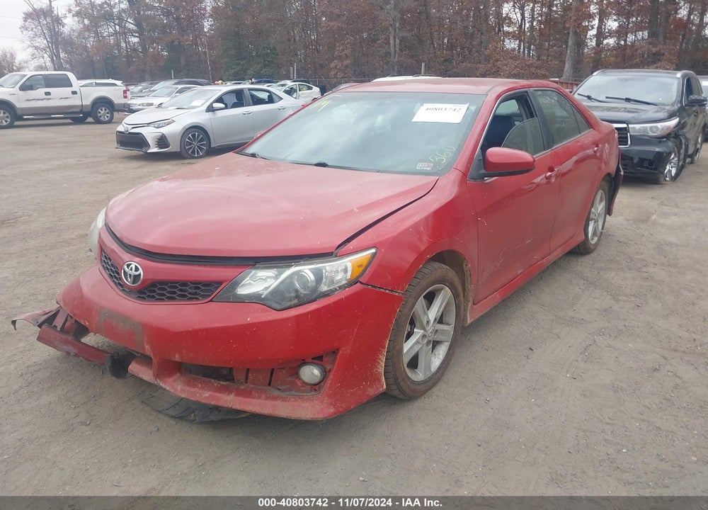 2012 TOYOTA CAMRY SE VIN: 4T1BF1FK3CU552767
