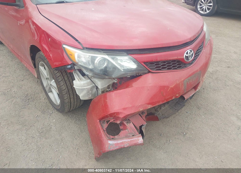 2012 TOYOTA CAMRY SE VIN: 4T1BF1FK3CU552767