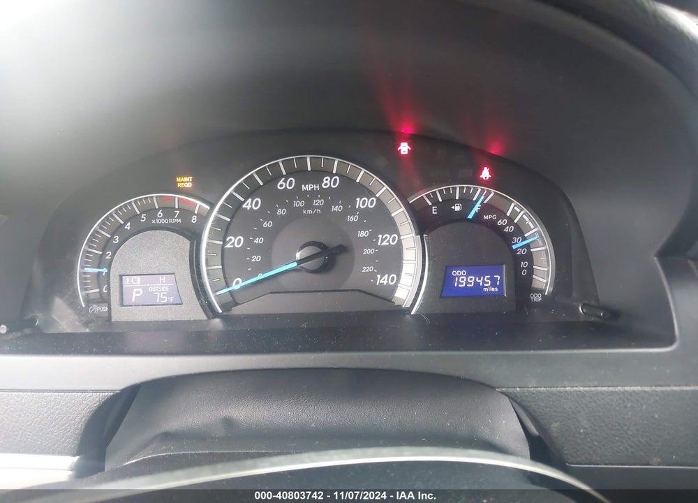 2012 TOYOTA CAMRY SE VIN: 4T1BF1FK3CU552767
