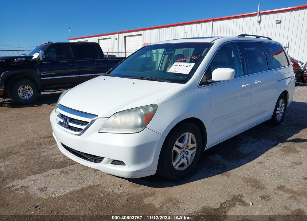 2007 HONDA ODYSSEY EX-L VIN: 5FNRL387X7B141588