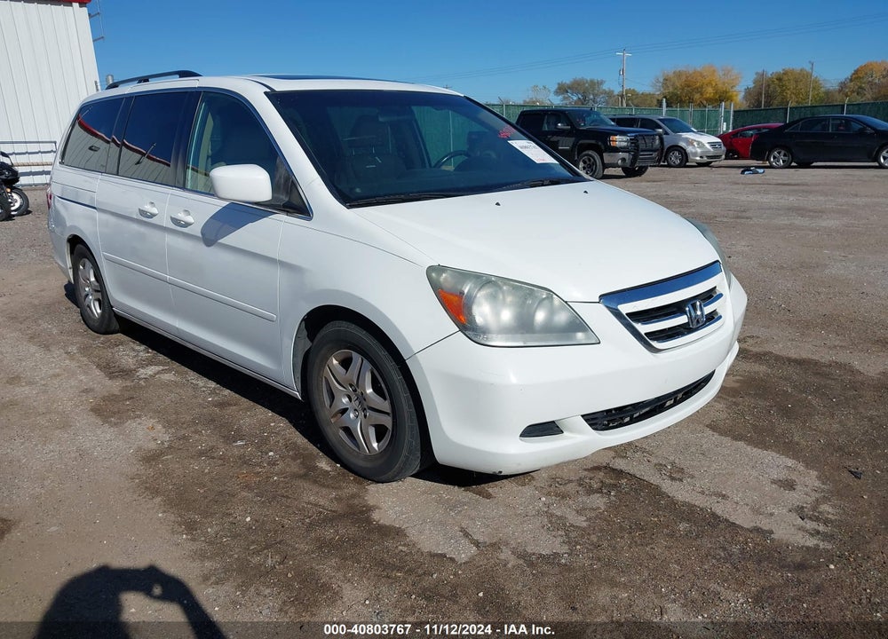 2007 HONDA ODYSSEY EX-L VIN: 5FNRL387X7B141588