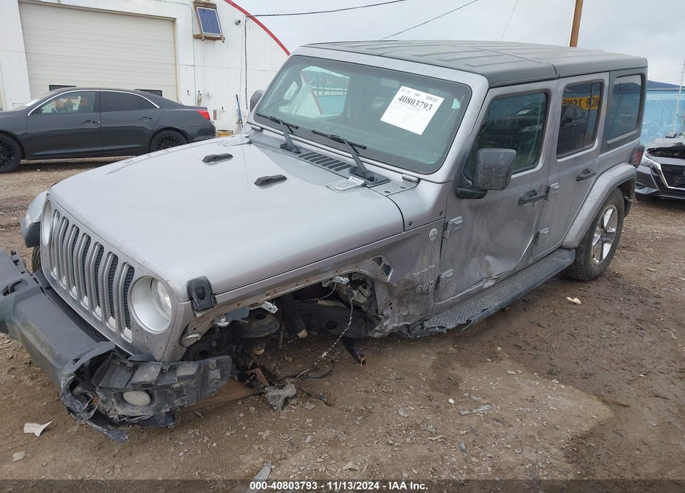 2019 JEEP WRANGLER UNLIMITED SAHARA 4X4 VIN: 1C4HJXEG0KW552922