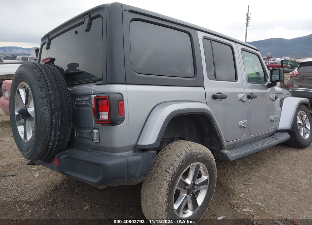 2019 JEEP WRANGLER UNLIMITED SAHARA 4X4 VIN: 1C4HJXEG0KW552922