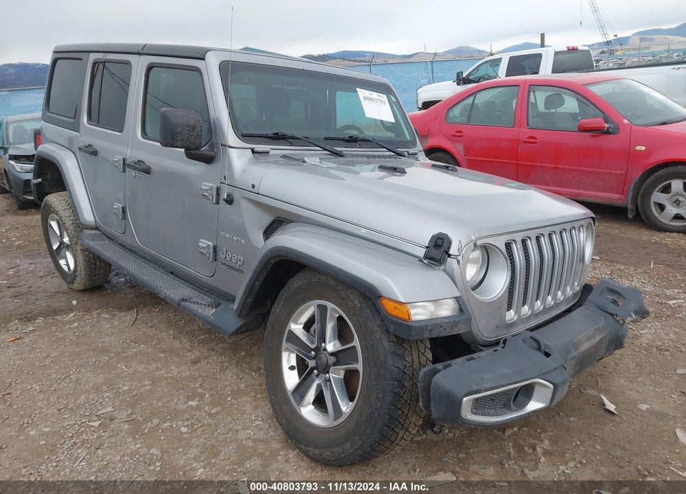 2019 JEEP WRANGLER UNLIMITED SAHARA 4X4 VIN: 1C4HJXEG0KW552922