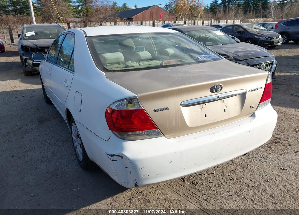 2005 TOYOTA CAMRY LE VIN: 4T1BE32K85U023841