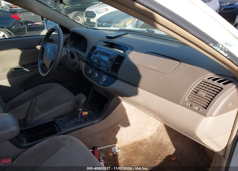 2005 TOYOTA CAMRY LE VIN: 4T1BE32K85U023841