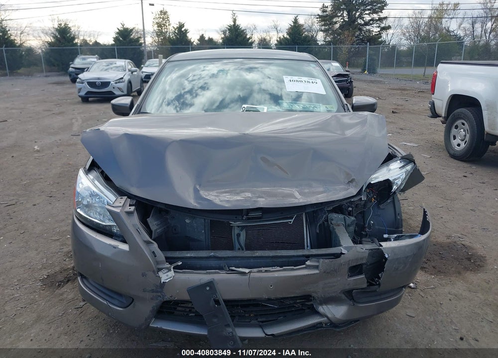2015 NISSAN SENTRA SV VIN: 3N1AB7AP8FL680182