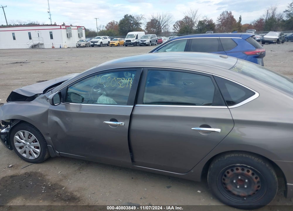 2015 NISSAN SENTRA SV VIN: 3N1AB7AP8FL680182
