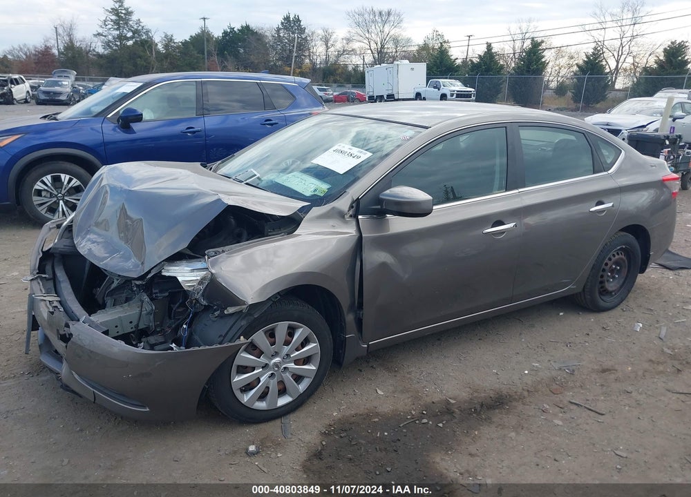 2015 NISSAN SENTRA SV VIN: 3N1AB7AP8FL680182