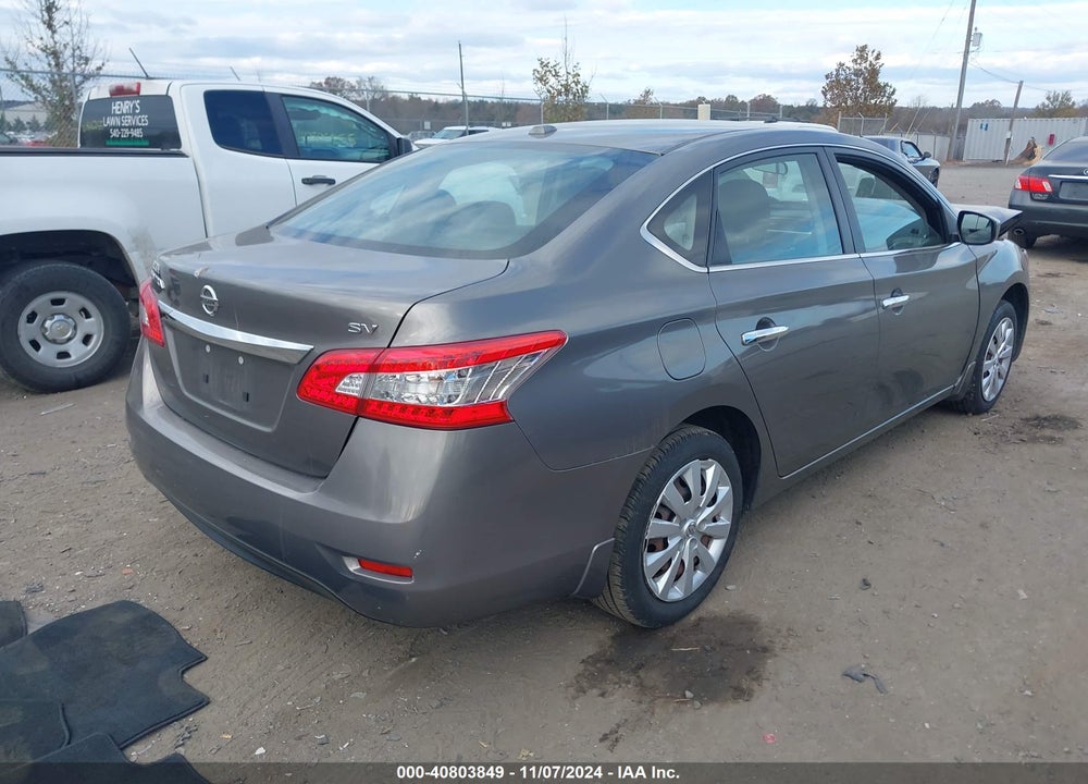 2015 NISSAN SENTRA SV VIN: 3N1AB7AP8FL680182