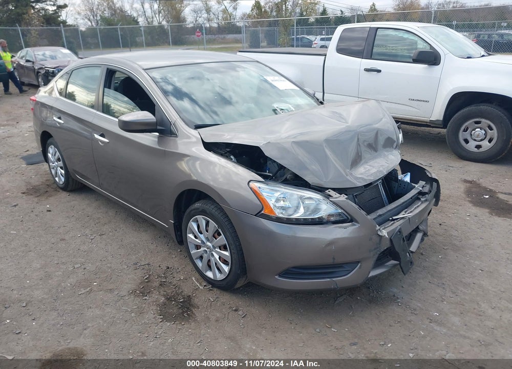 2015 NISSAN SENTRA SV VIN: 3N1AB7AP8FL680182
