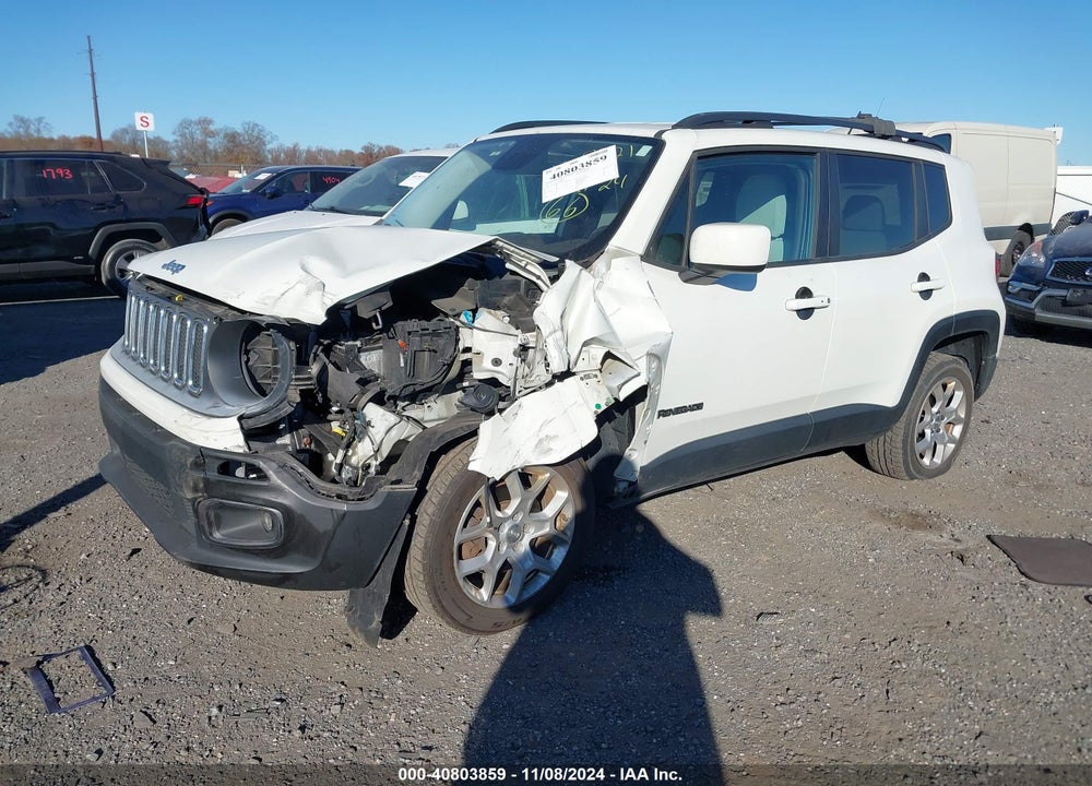 2015 JEEP RENEGADE LATITUDE VIN: ZACCJBBT2FPB21452
