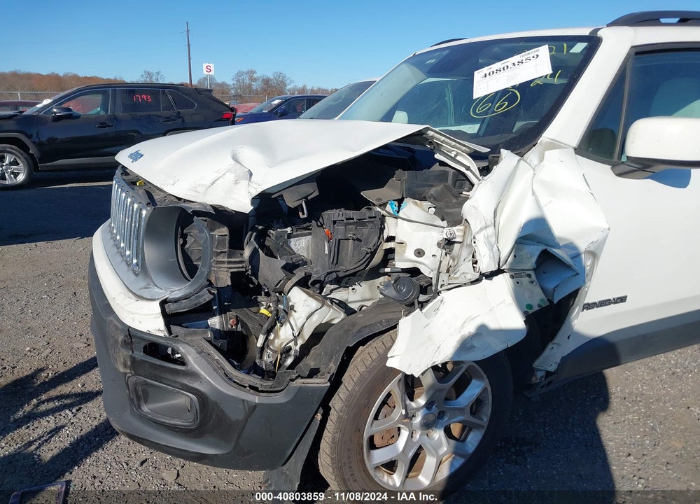 2015 JEEP RENEGADE LATITUDE VIN: ZACCJBBT2FPB21452