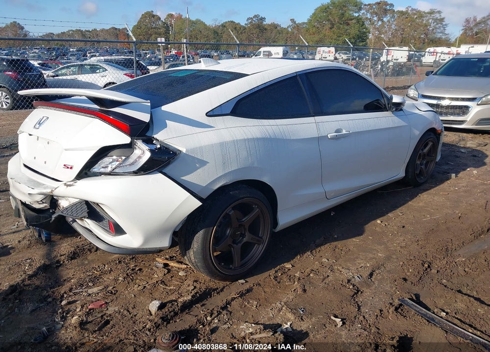 2019 HONDA CIVIC SI VIN: 2HGFC3A53KH751364