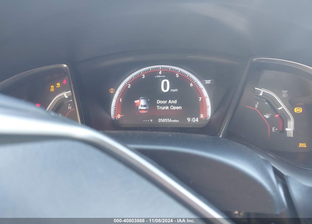 2019 HONDA CIVIC SI VIN: 2HGFC3A53KH751364