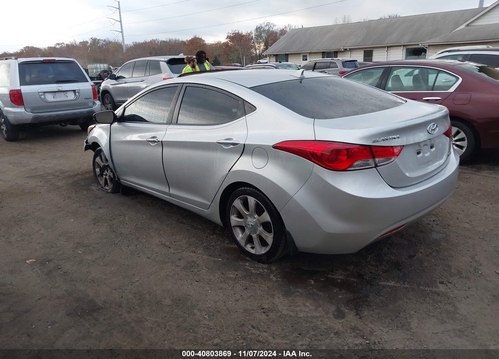 2013 HYUNDAI ELANTRA LIMITED VIN: KMHDH4AE9DU618150
