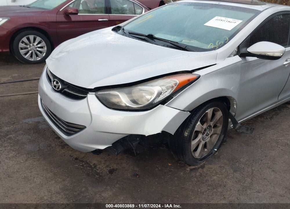 2013 HYUNDAI ELANTRA LIMITED VIN: KMHDH4AE9DU618150