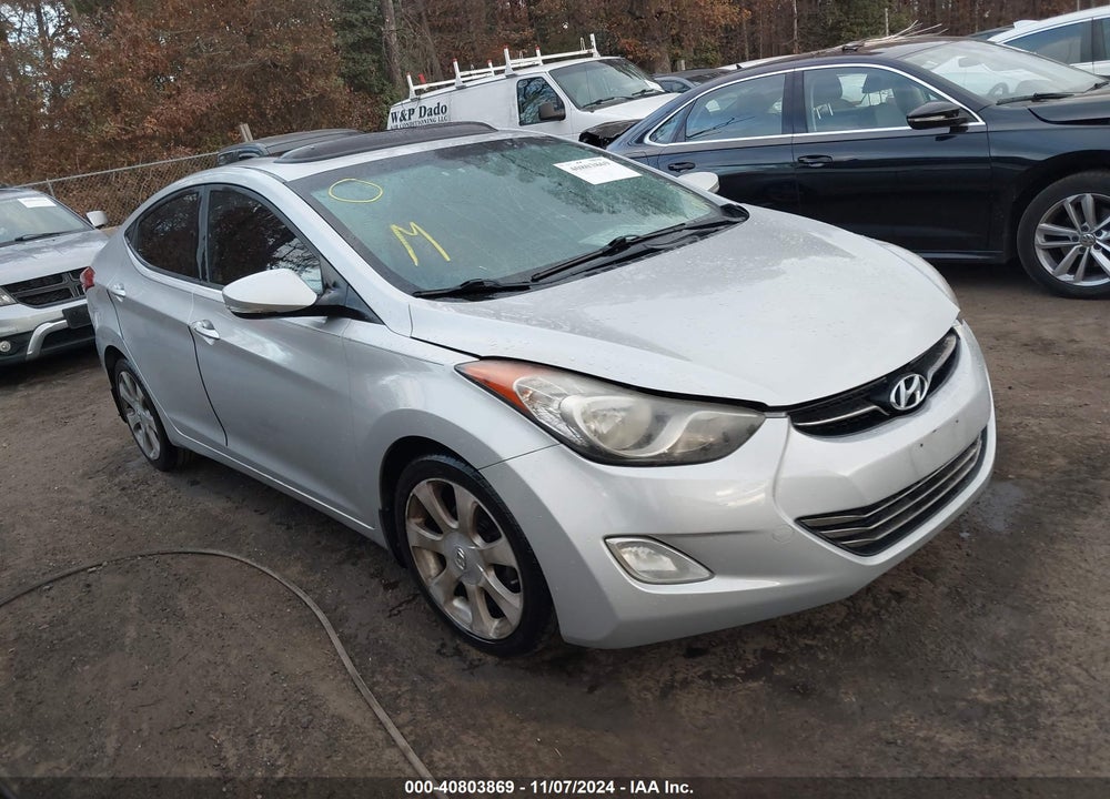 2013 HYUNDAI ELANTRA LIMITED VIN: KMHDH4AE9DU618150