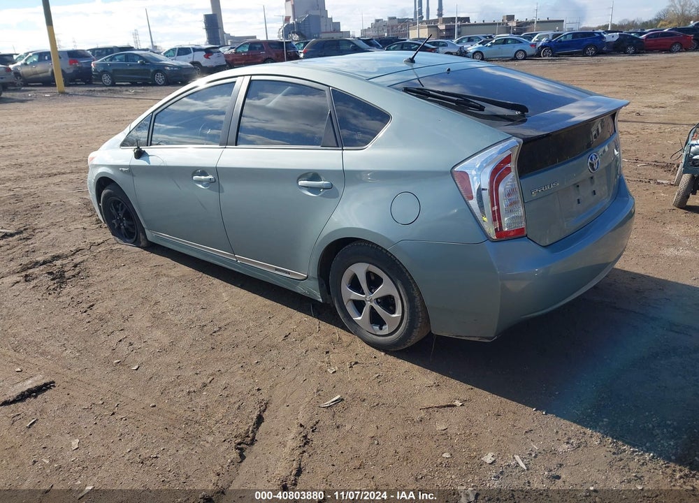 2012 TOYOTA PRIUS TWO VIN: JTDKN3DU0C5436766