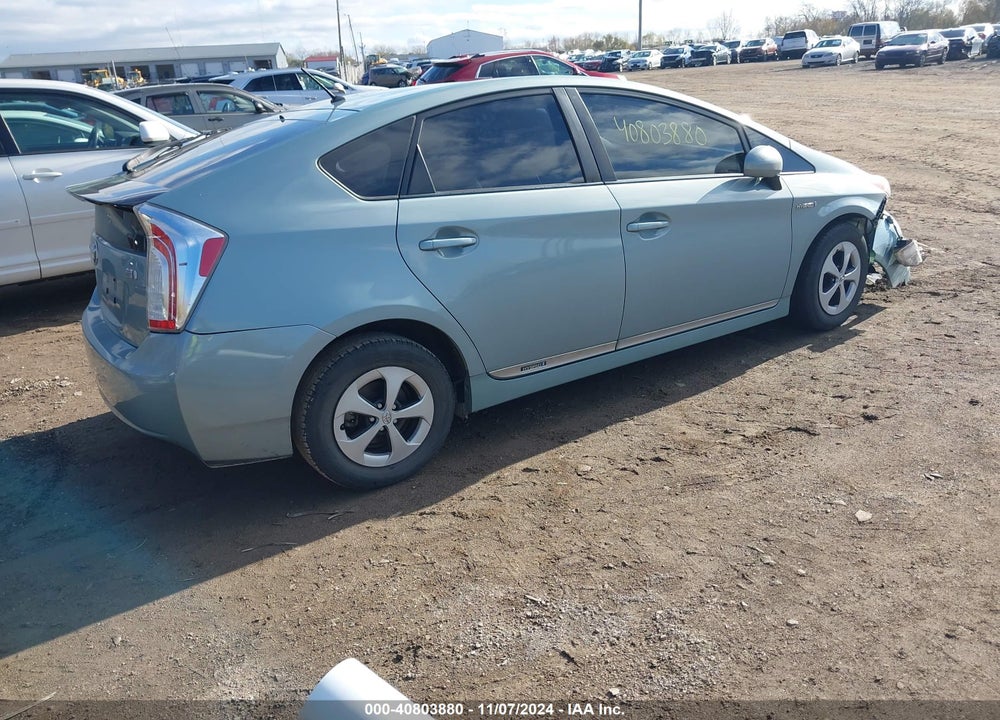 2012 TOYOTA PRIUS TWO VIN: JTDKN3DU0C5436766