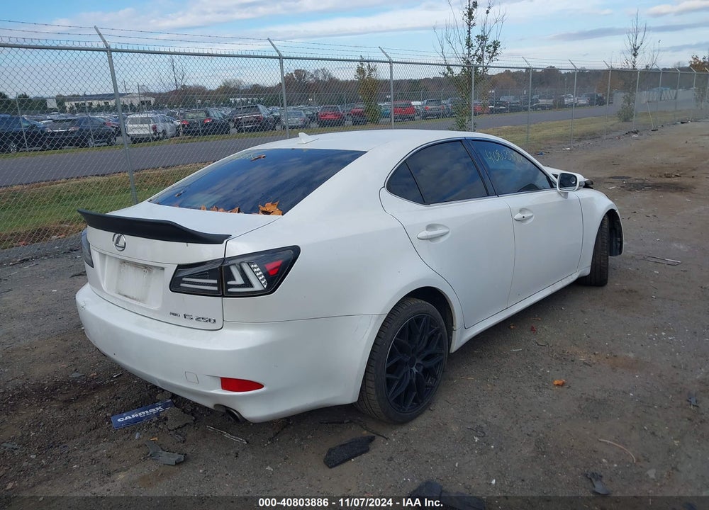 2012 LEXUS IS 250 VIN: JTHCF5C23C5059491