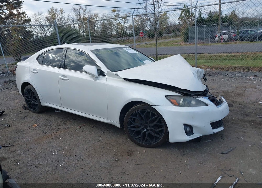2012 LEXUS IS 250 VIN: JTHCF5C23C5059491