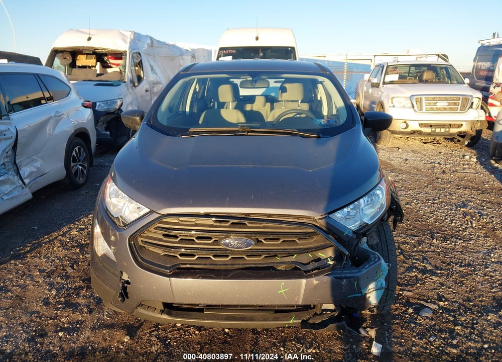 2022 FORD ECOSPORT S VIN: MAJ6S3FL0NC469382