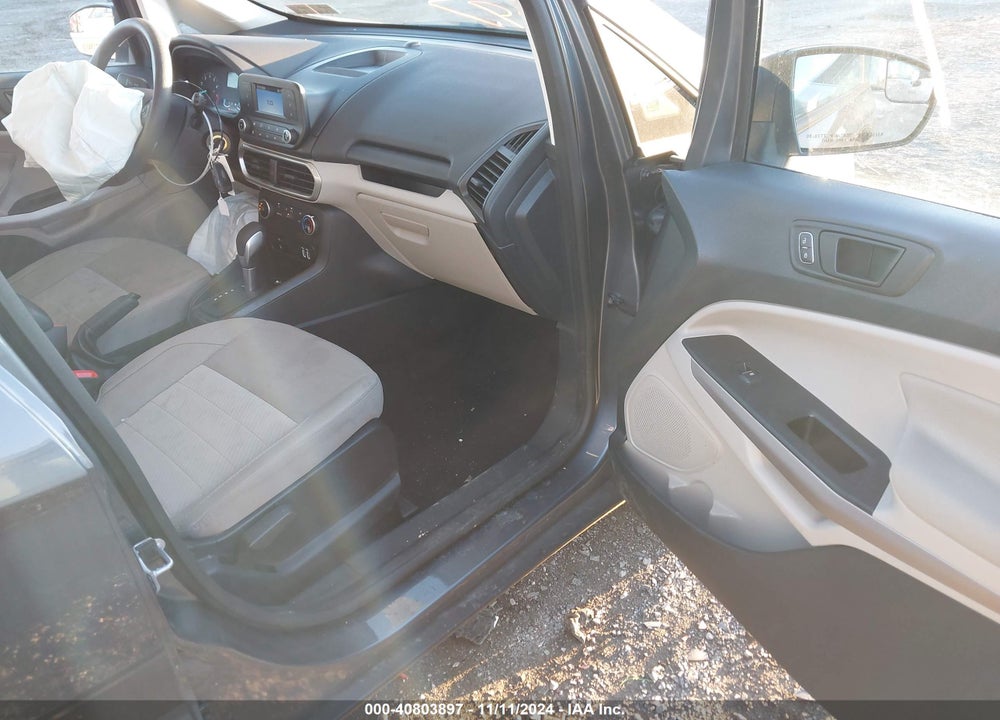 2022 FORD ECOSPORT S VIN: MAJ6S3FL0NC469382