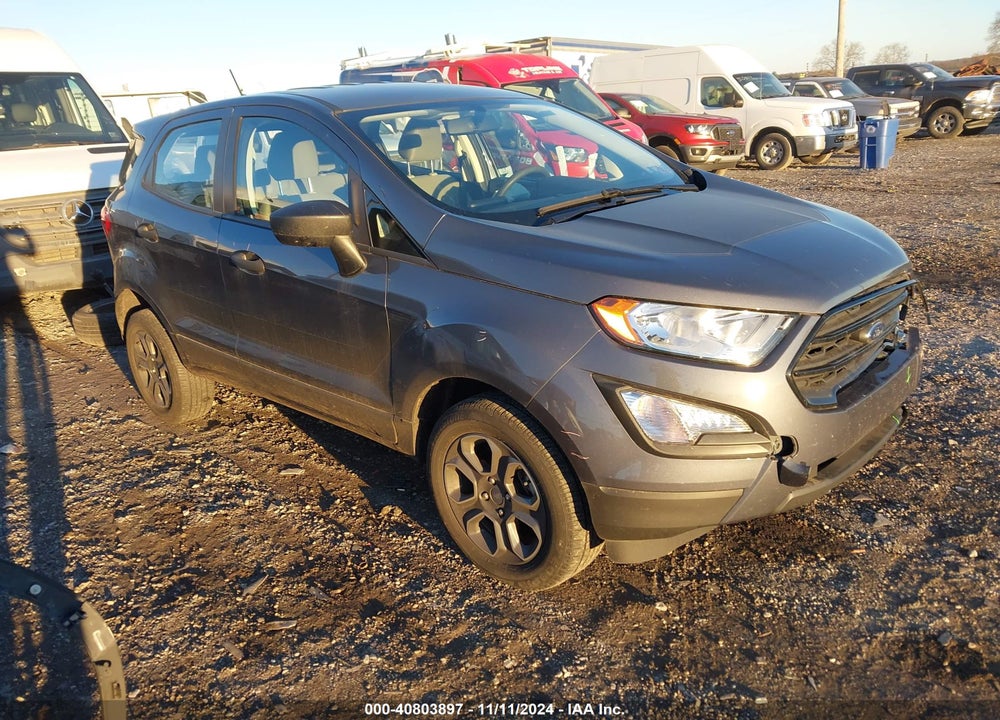 2022 FORD ECOSPORT S VIN: MAJ6S3FL0NC469382
