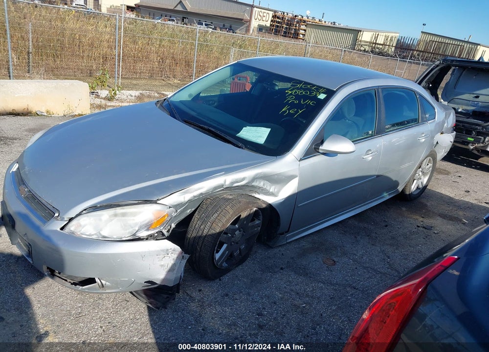 2011 CHEVROLET IMPALA LT VIN: 2G1WG5EK1B1291833