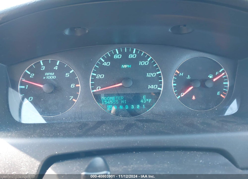 2011 CHEVROLET IMPALA LT VIN: 2G1WG5EK1B1291833