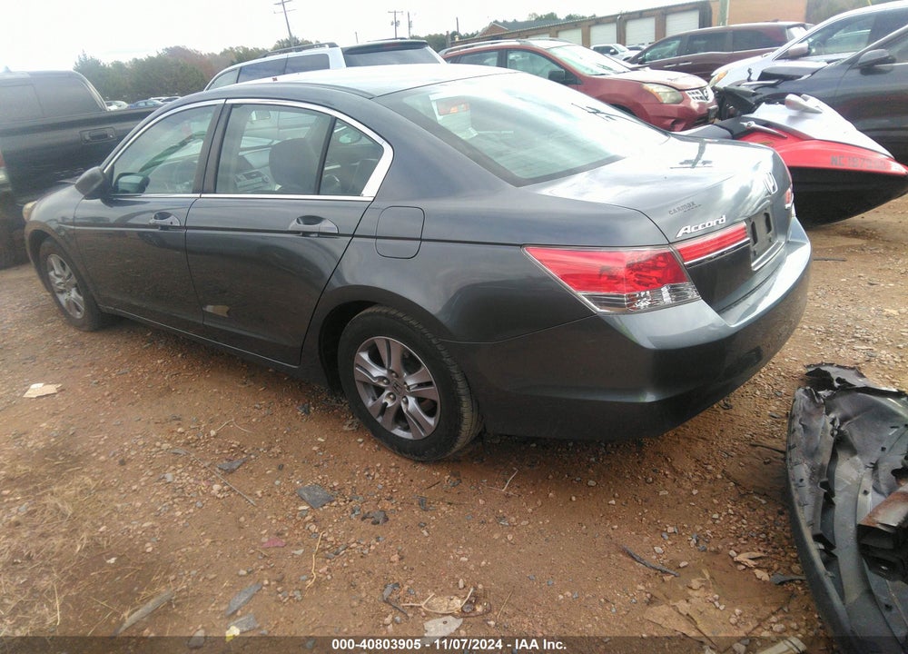 2012 HONDA ACCORD 2.4 SE VIN: 1HGCP2F66CA032130