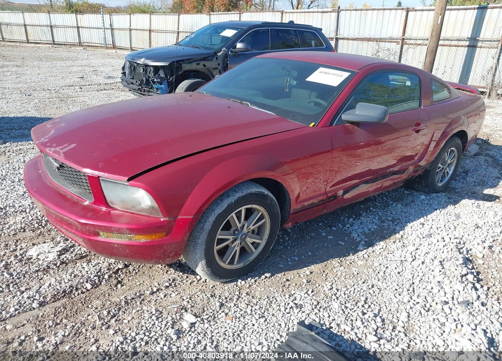 2005 FORD MUSTANG V6 DELUXE/V6 PREMIUM VIN: 1ZVFT80N355131992