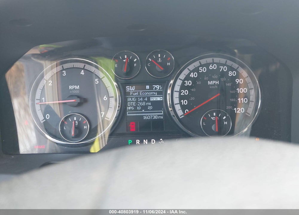 2011 DODGE RAM 1500 VIN: 1D7RV1CT4BS589944