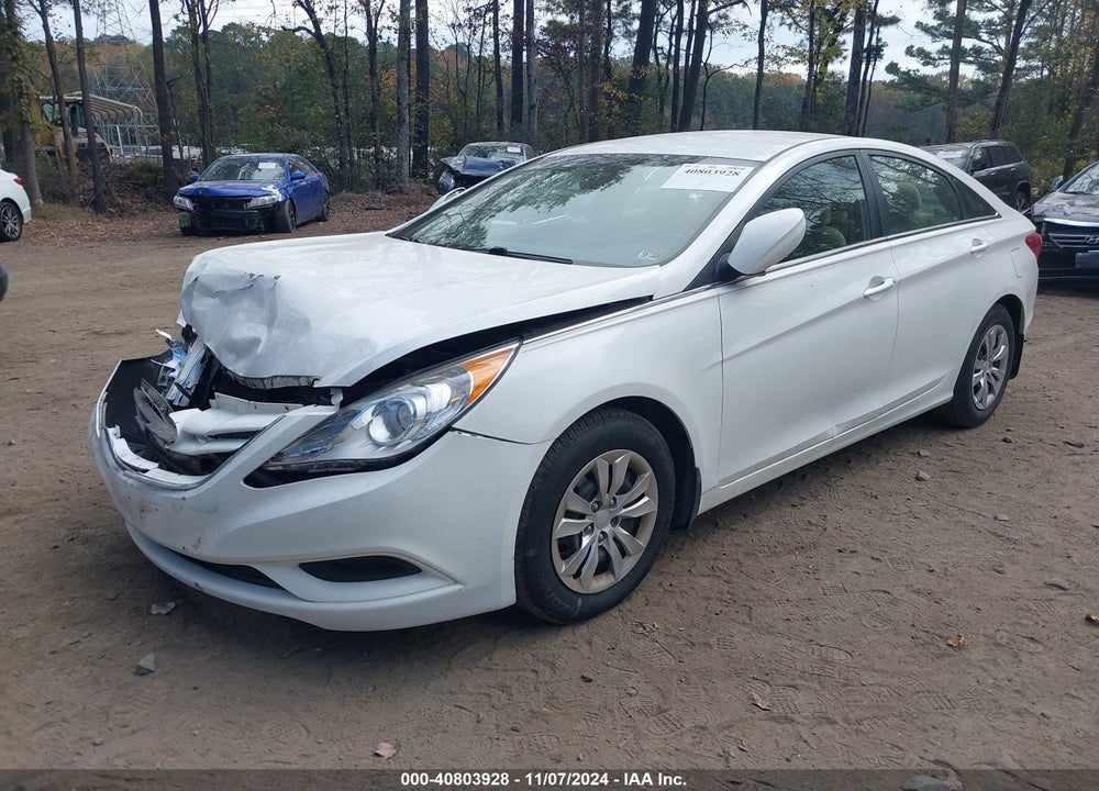 2012 HYUNDAI SONATA GLS VIN: 5NPEB4AC4CH420996