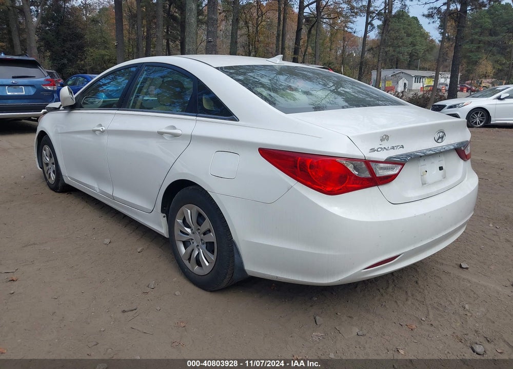 2012 HYUNDAI SONATA GLS VIN: 5NPEB4AC4CH420996