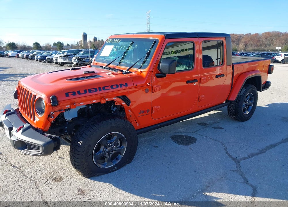2023 JEEP GLADIATOR RUBICON 4X4 VIN: 1C6JJTBG4PL581421