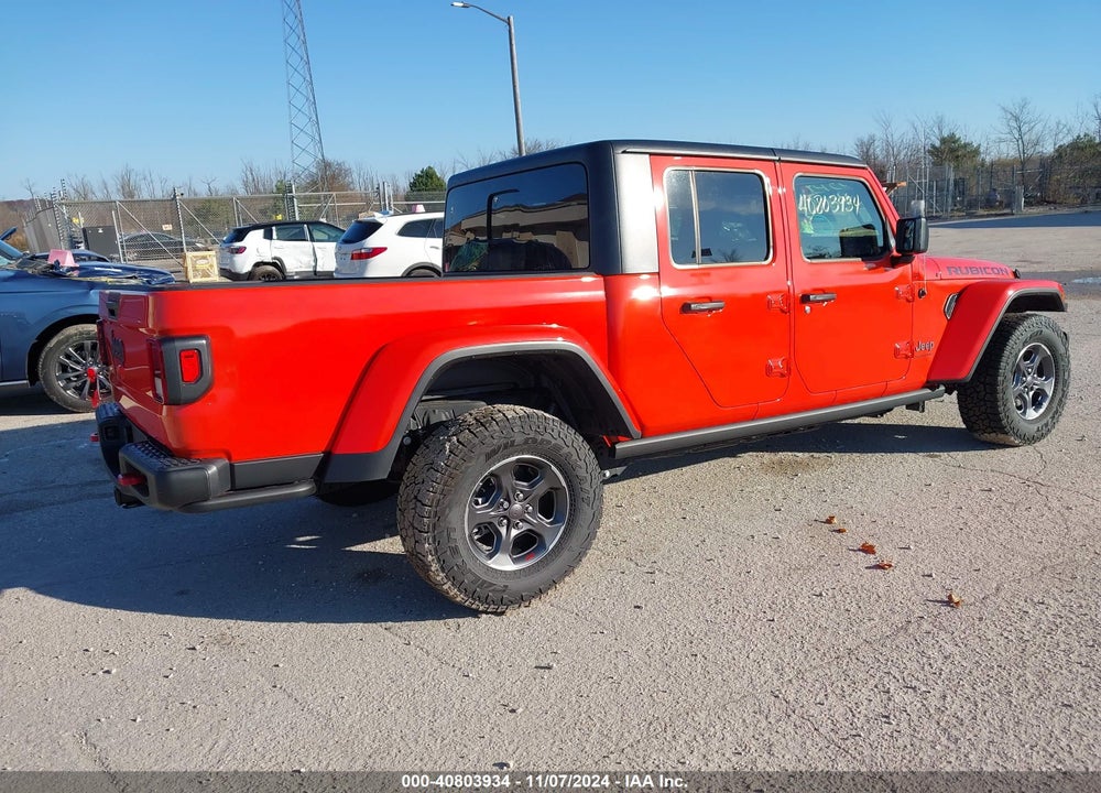 2023 JEEP GLADIATOR RUBICON 4X4 VIN: 1C6JJTBG4PL581421