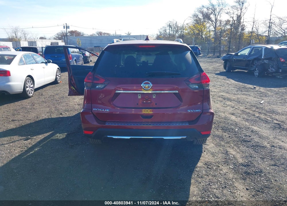 2018 NISSAN ROGUE SV VIN: 5N1AT2MV6JC839322