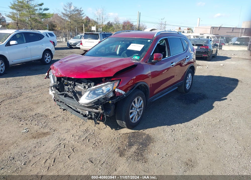 2018 NISSAN ROGUE SV VIN: 5N1AT2MV6JC839322