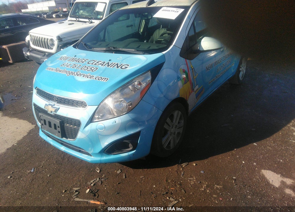 2015 CHEVROLET SPARK VIN: KL8CB6S93FC799312