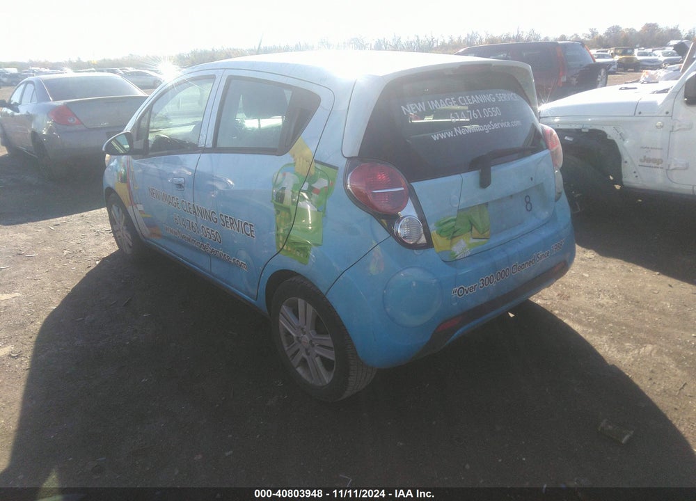 2015 CHEVROLET SPARK VIN: KL8CB6S93FC799312