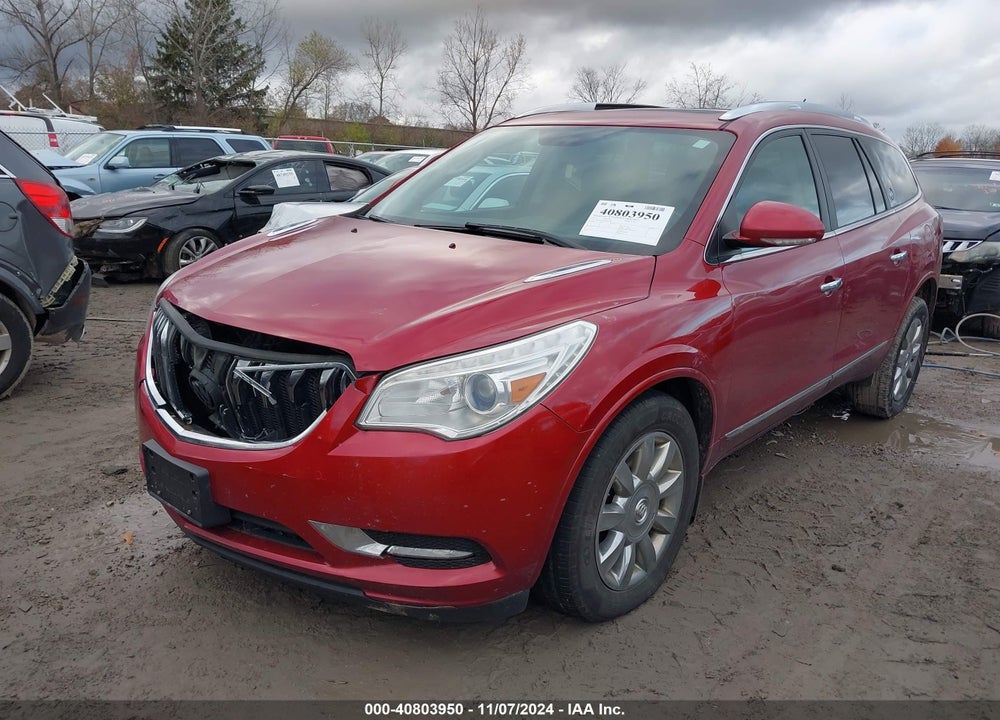 2013 BUICK ENCLAVE LEATHER VIN: 5GAKRCKD9DJ195484