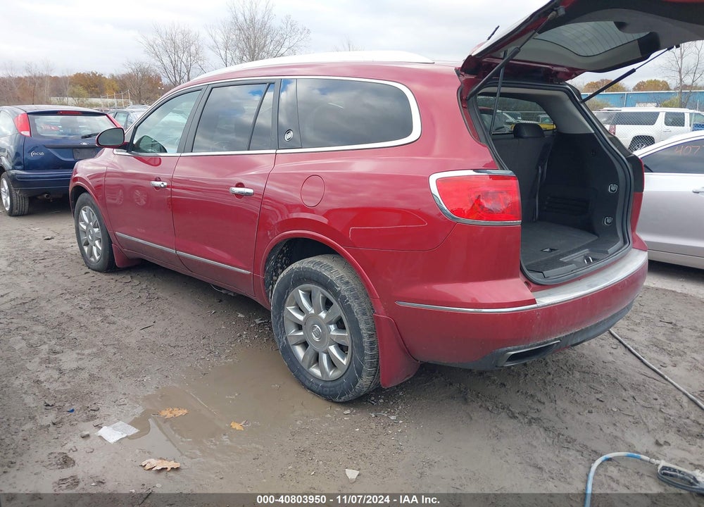2013 BUICK ENCLAVE LEATHER VIN: 5GAKRCKD9DJ195484