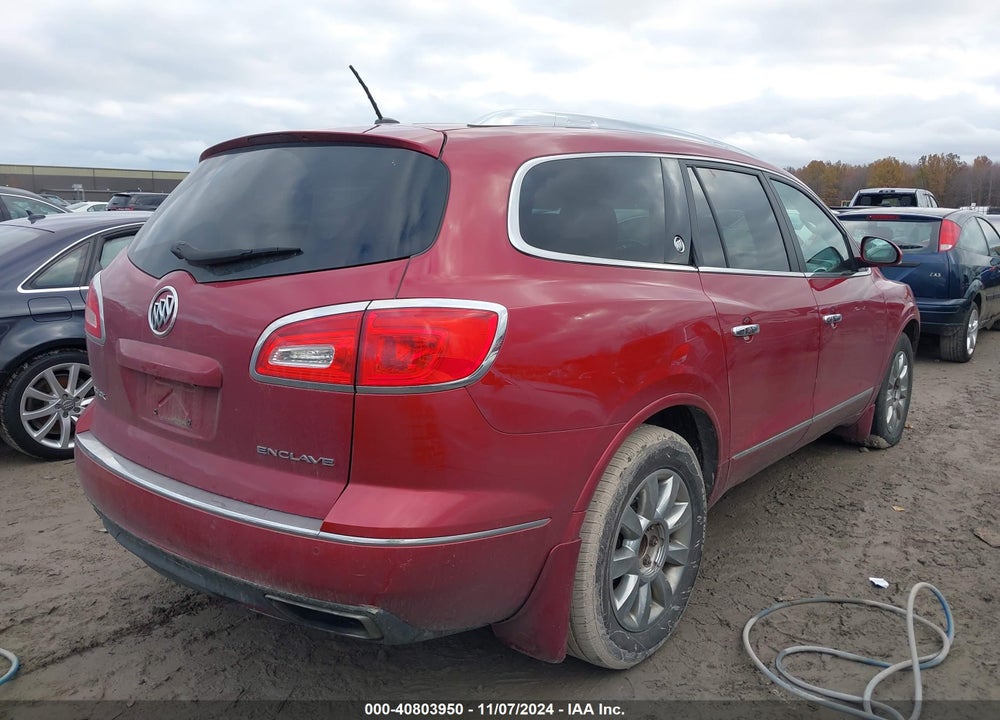 2013 BUICK ENCLAVE LEATHER VIN: 5GAKRCKD9DJ195484